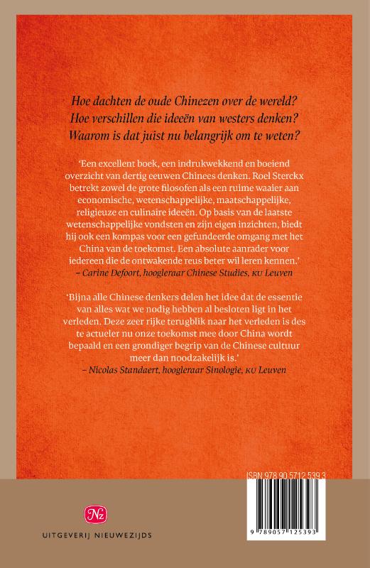 Achterkant van Chinees denken