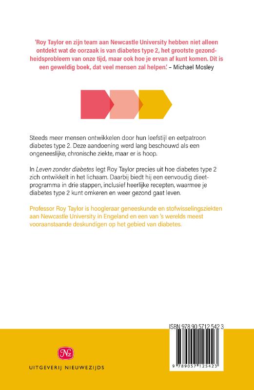 Achterkant van Leven zonder diabetes