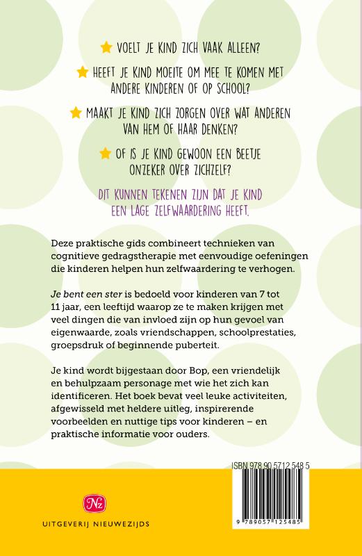 Achterkant van Je bent een ster