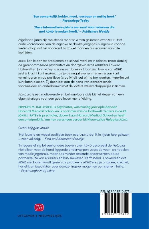 Achterkant van ADHD 2.0