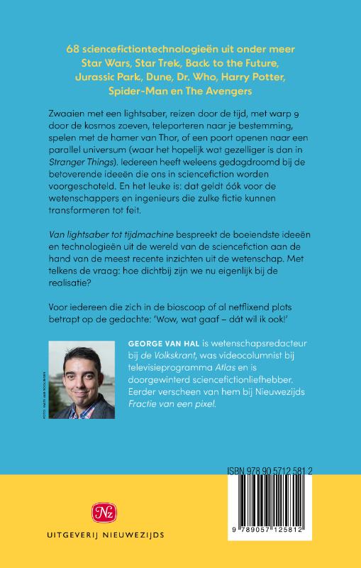 Achterkant van Van lightsaber tot tijdmachine