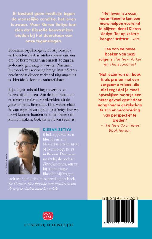 Achterkant van Het leven is zwaar