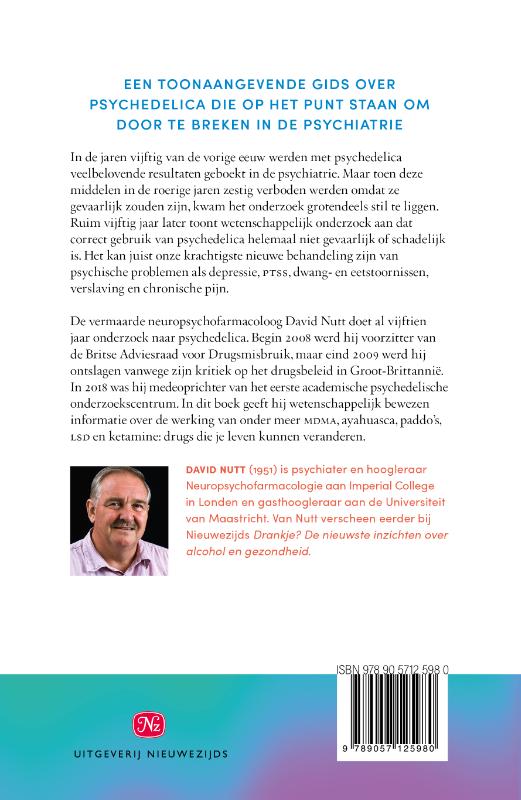 Achterkant van Psychedelica als medicijn