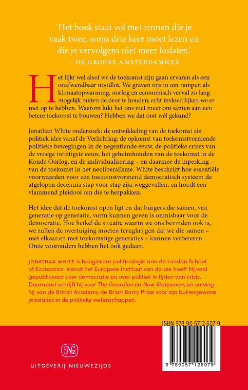 Achterkant van Over honderd jaar