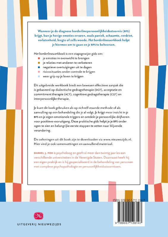 Achterkant van Het borderlinewerkboek