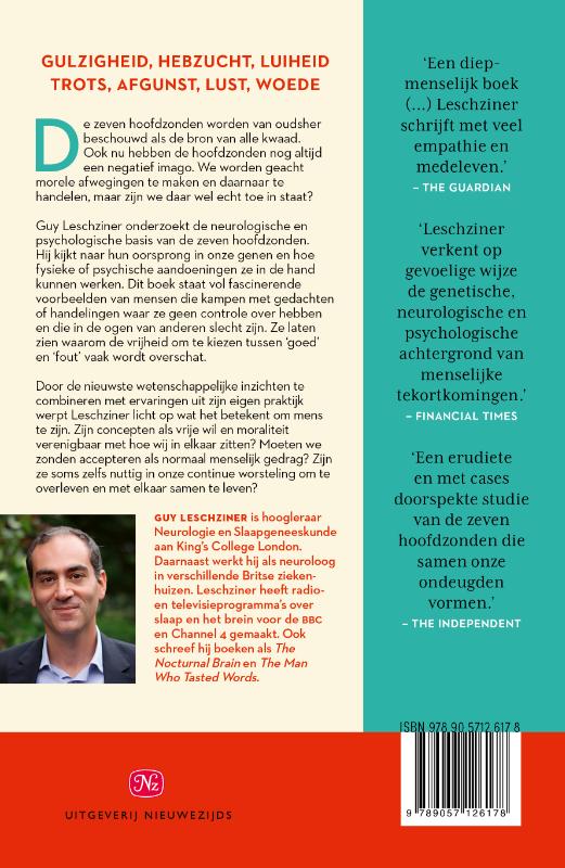 Achterkant van Zeven hoofdzonden