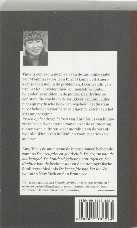 Achterkant van Vissen op het droge helpen