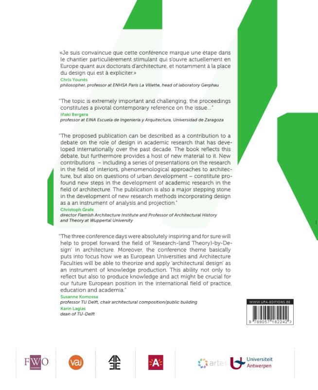 Achterkant van Theory by design
