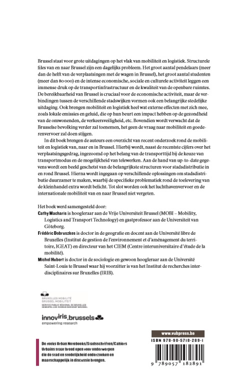 Achterkant van Mobiliteit en logistiek in Brussel