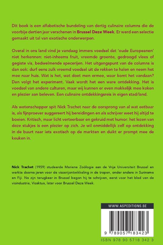 Achterkant van Exotisch en dichtbij