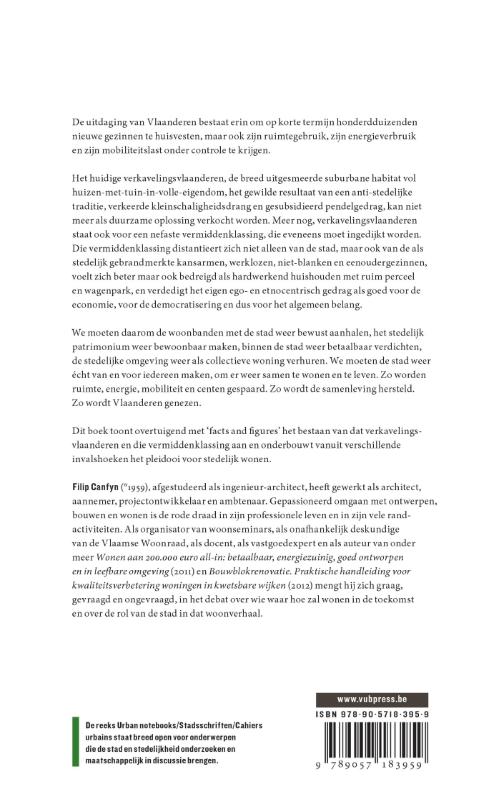 Achterkant van Het syndroom van verkavelingsvlaanderen