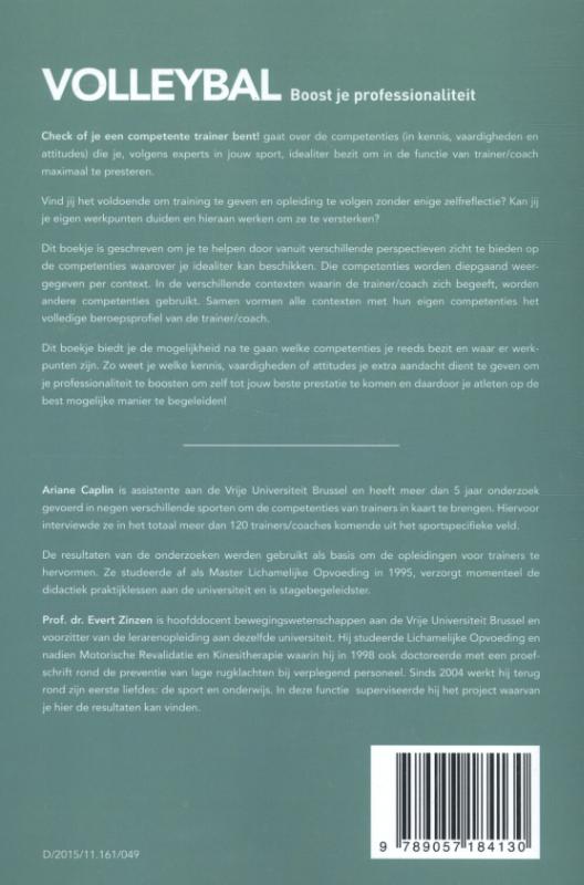 Achterkant van Volleybal: Boost je professionaliteit