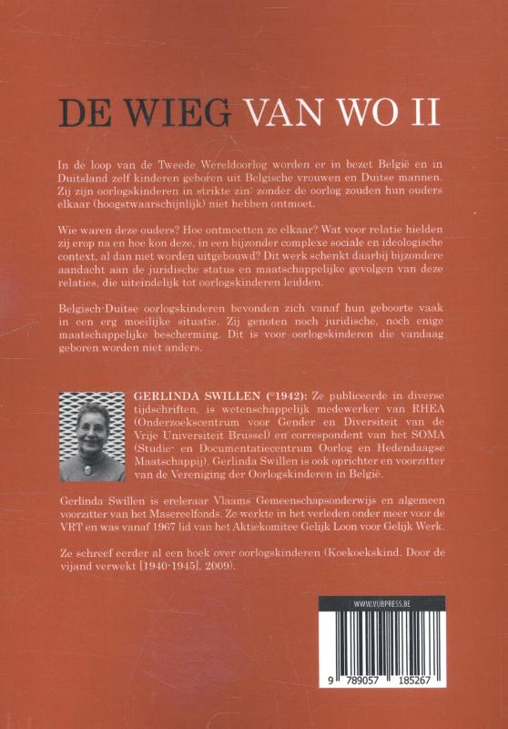 Achterkant van De wieg van WO II