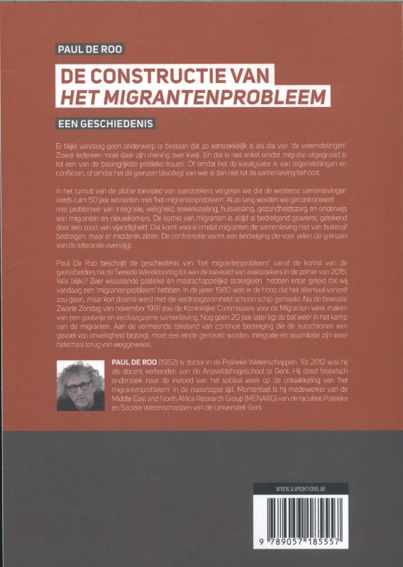 Achterkant van De constructie van 'het migrantenprobleem'