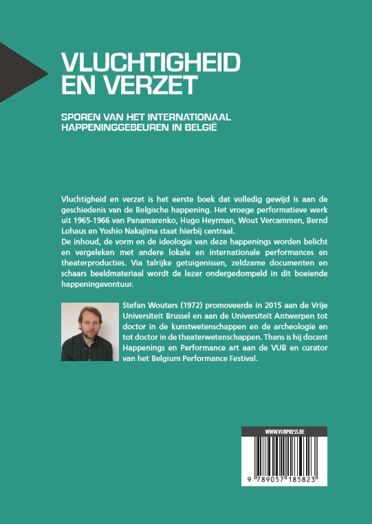 Achterkant van Vluchtigheid en verzet