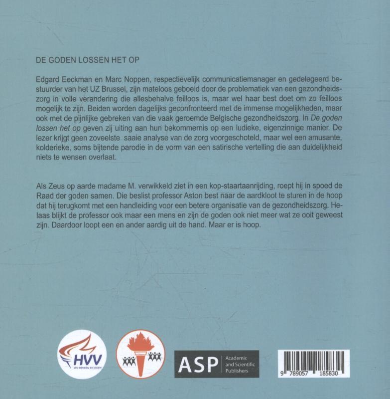 Achterkant van De goden lossen het op