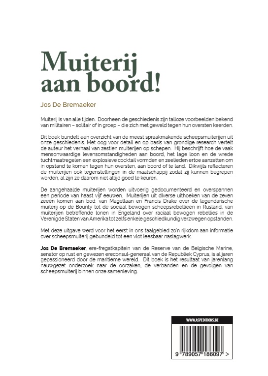 Achterkant van Muiterij aan boord!