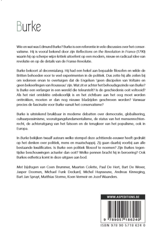 Achterkant van Burke