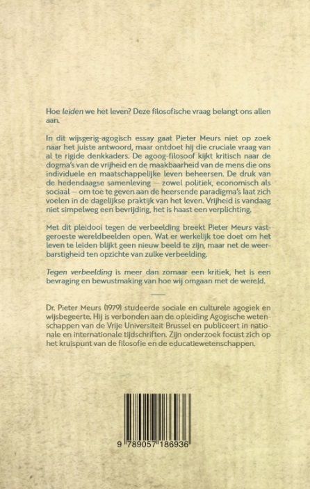 Achterkant van Tegen verbeelding