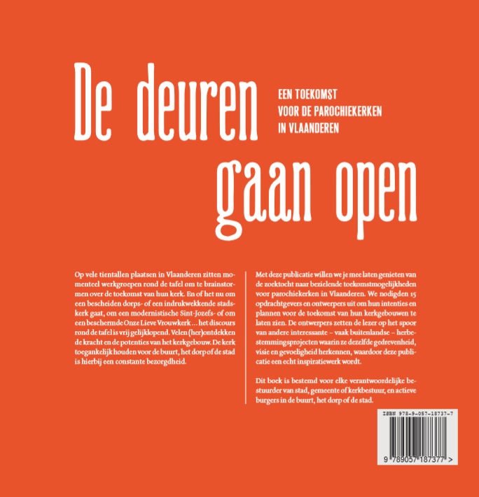 Achterkant van De deuren gaan open