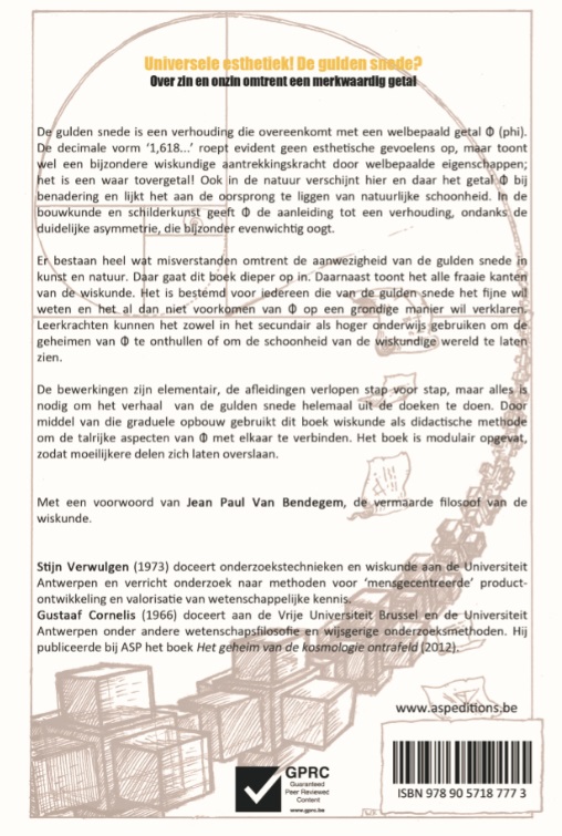 Achterkant van Universele esthethiek! De gulden snede?