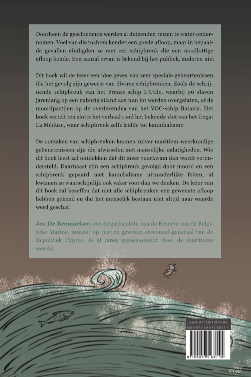 Achterkant van Geen zeemansgraf