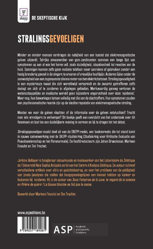 Achterkant van Stralingsgevoeligen
