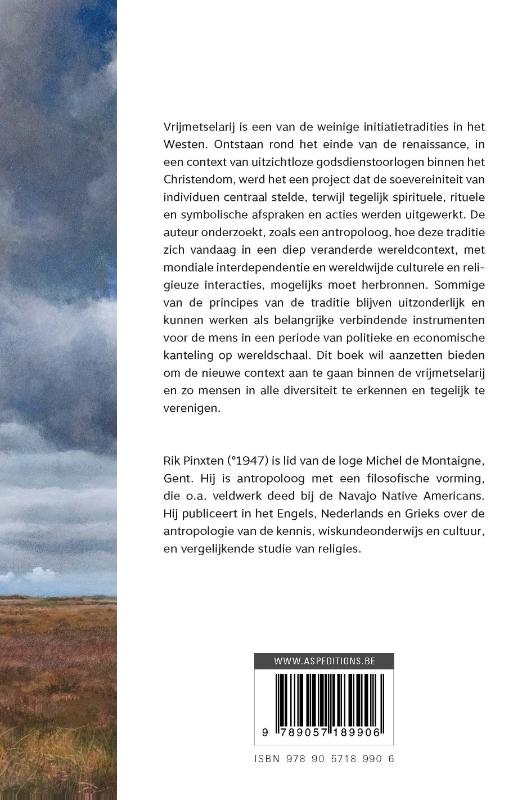 Achterkant van Vrijmetselarij. Een antropologische weg