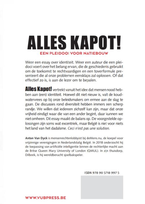 Achterkant van Alles kapot!