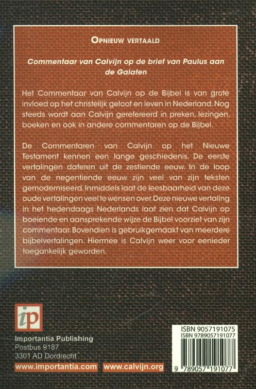 Achterkant van Galaten