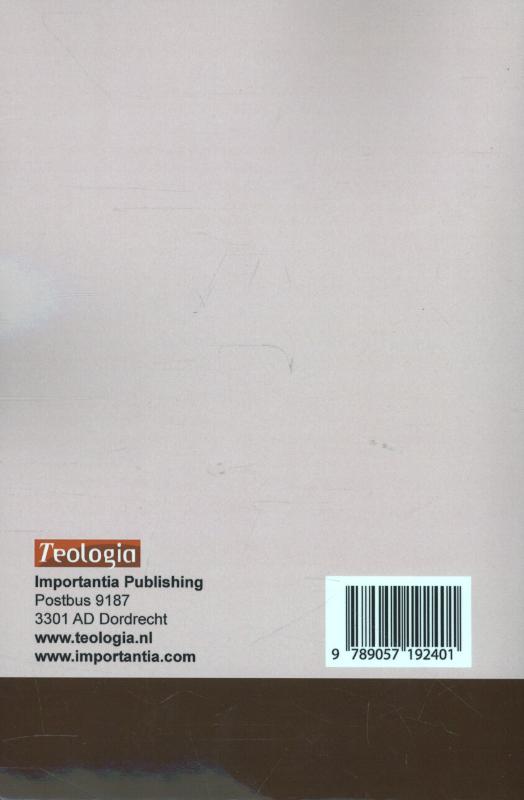 Achterkant van Grieks Nederlands handwoordenboek op het nieuwe Testament