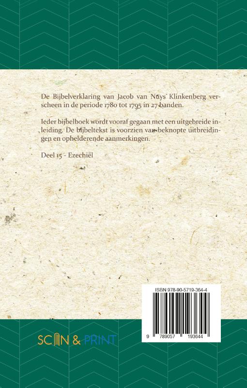 Achterkant van Ezechiël