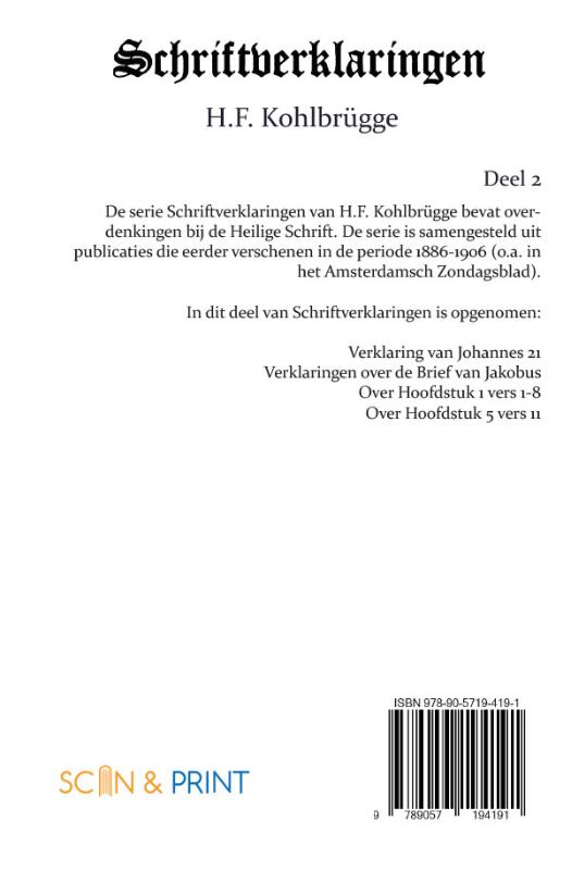 Achterkant van Schriftverklaringen 2