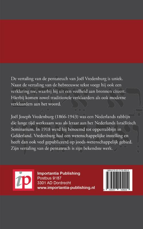 Achterkant van Genesis