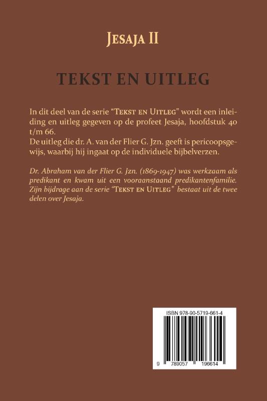 Achterkant van Jesaja II