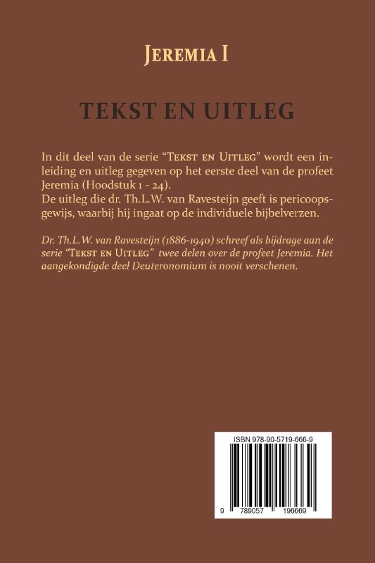 Achterkant van Jeremia I