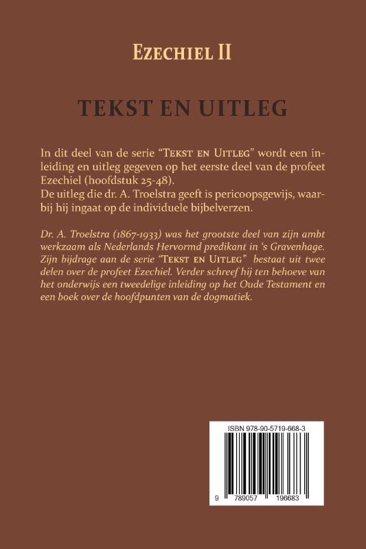 Achterkant van Ezechiel II