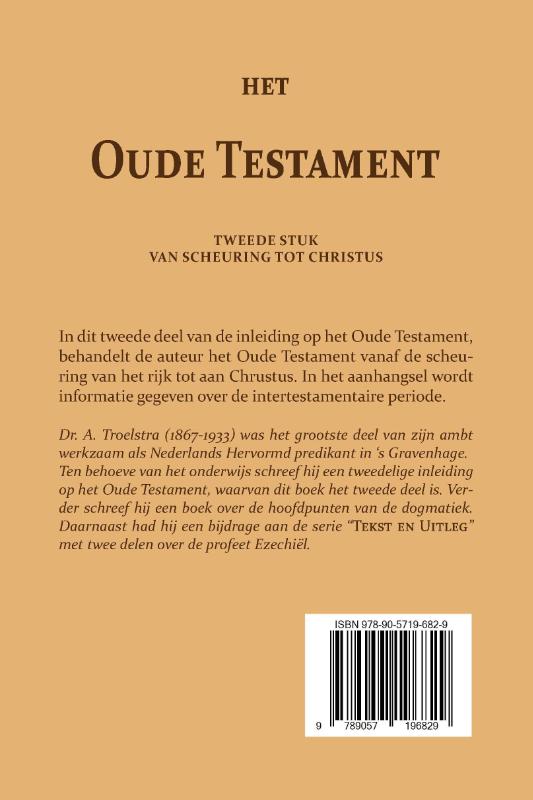 Achterkant van Het Oude Testament II