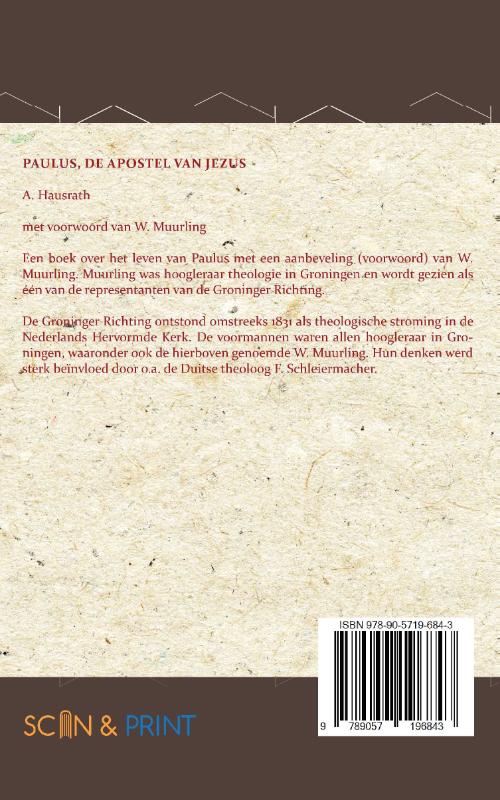 Achterkant van Paulus