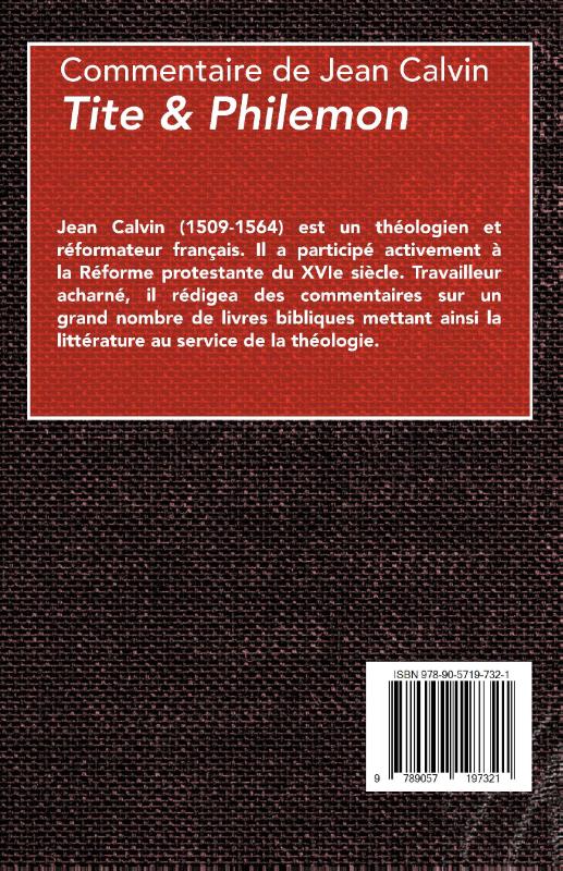 Achterkant van Tite & Philemon