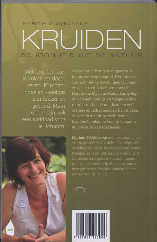 Achterkant van Schoonheid uit de natuur