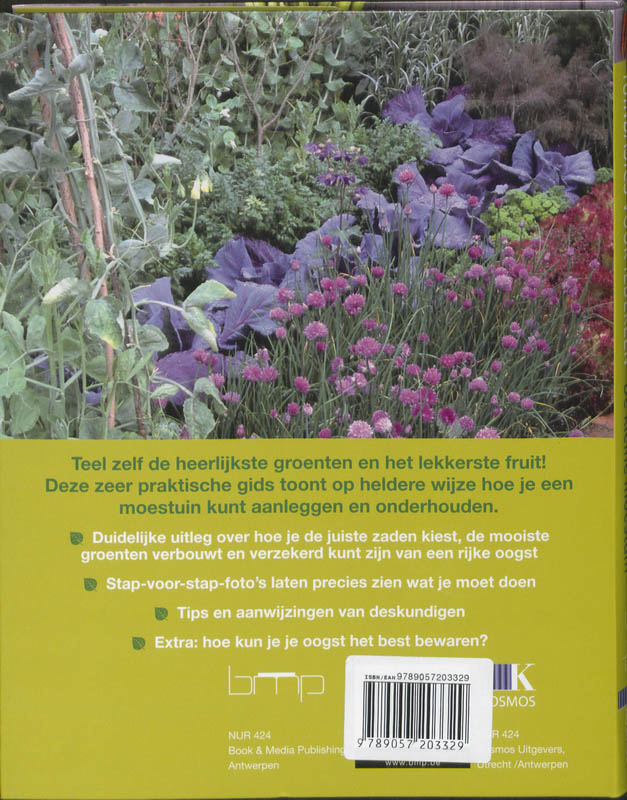 Achterkant van De kleine moestuin