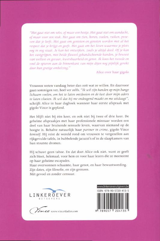 Achterkant van De wondere wereld van Alice
