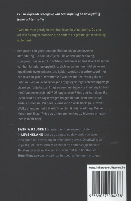 Achterkant van Levenslang