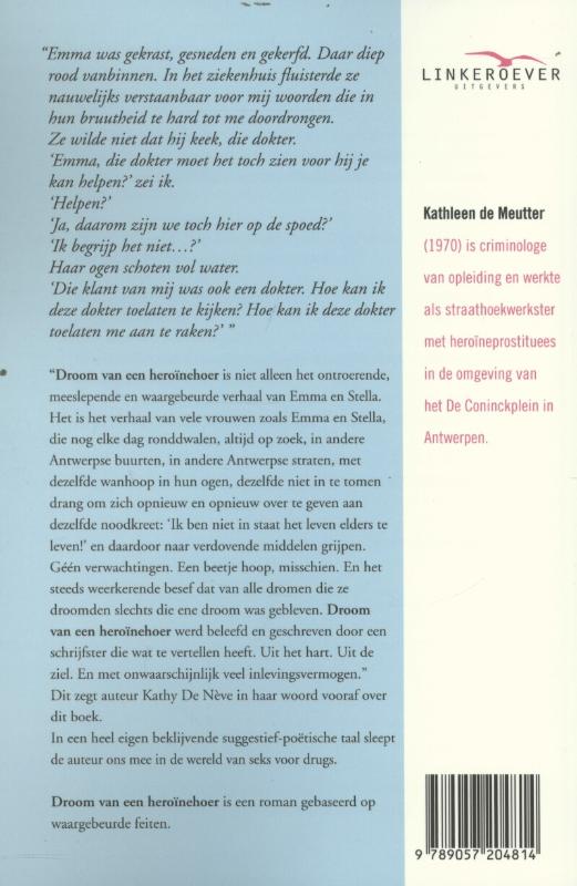 Achterkant van Droom van een heroinehoer