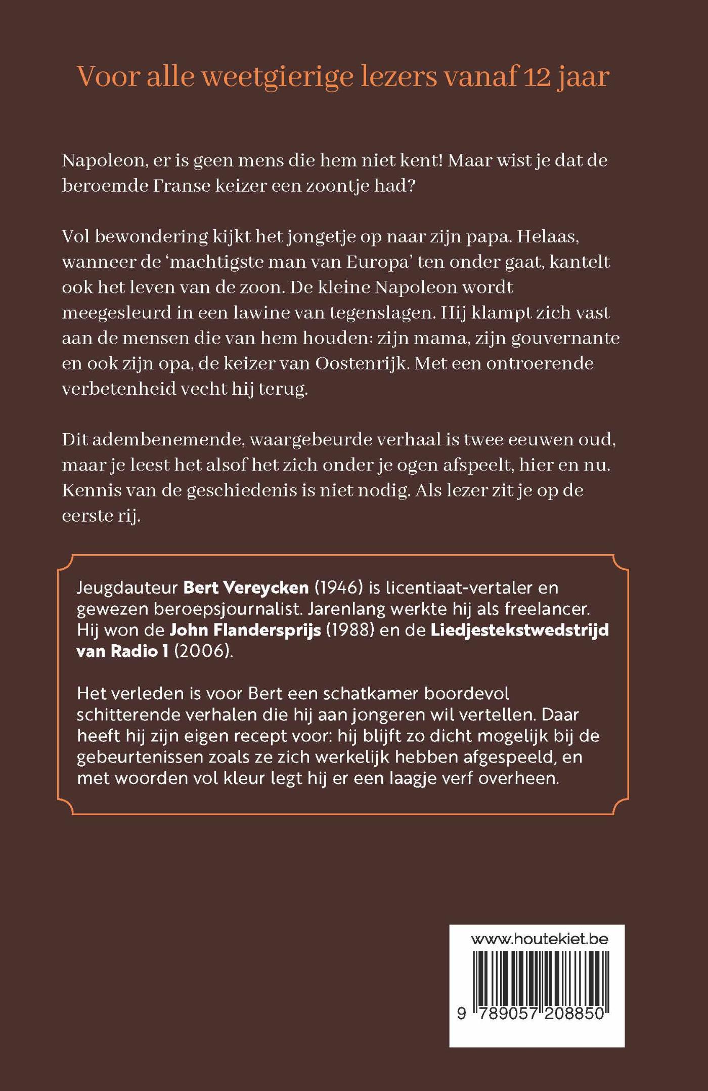 Achterkant van Hoe de zoon van Napoleon doodongelukkig werd