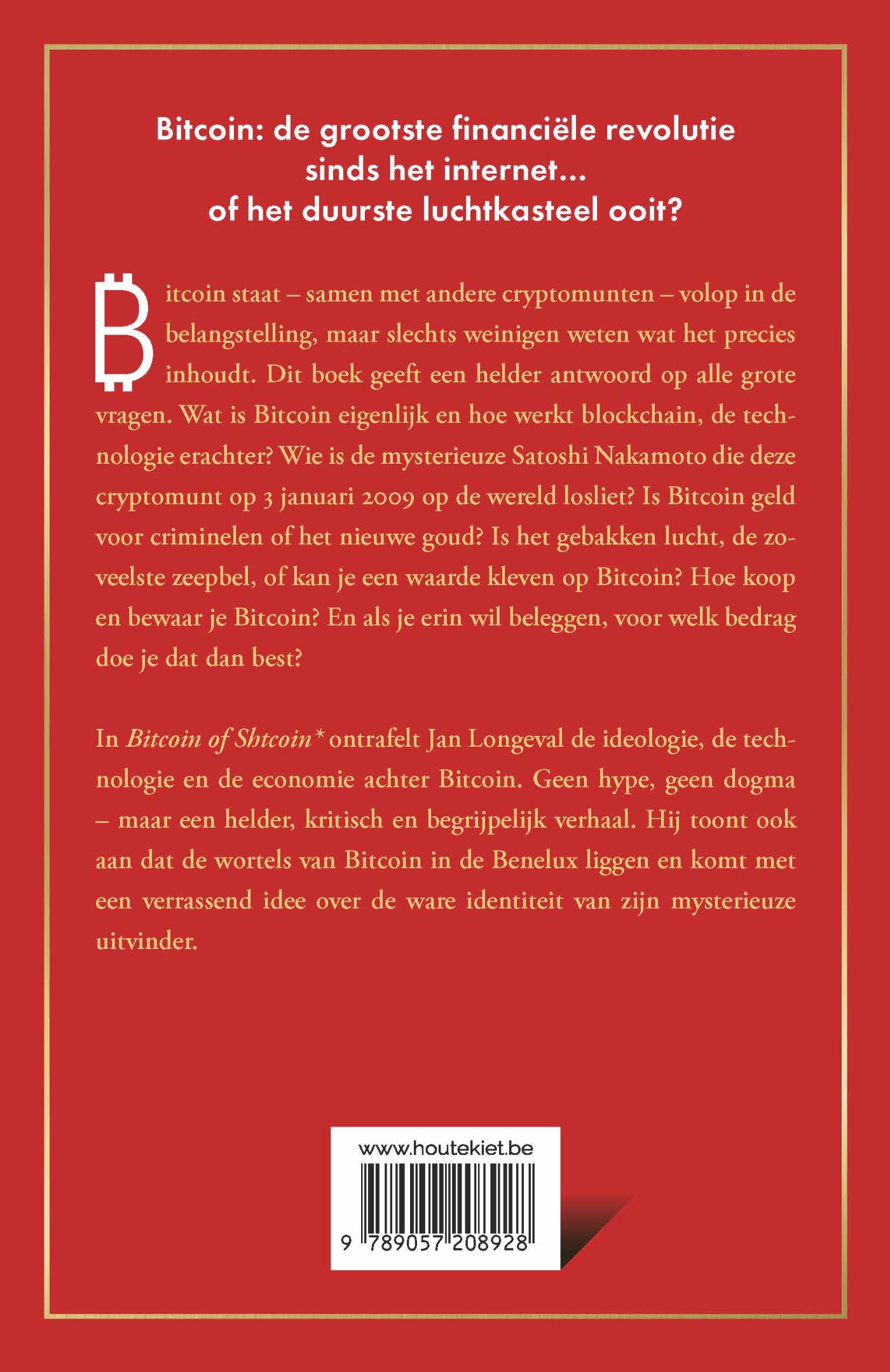 Achterkant van Bitcoin of SHTcoin*