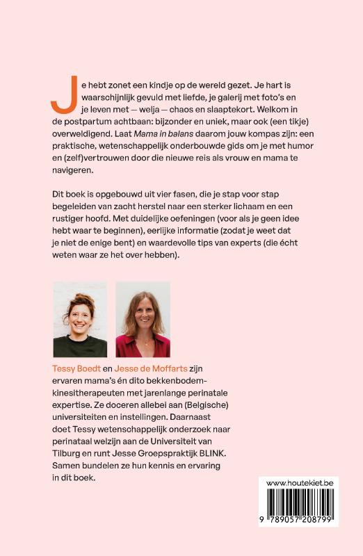 Achterkant van Mama in balans