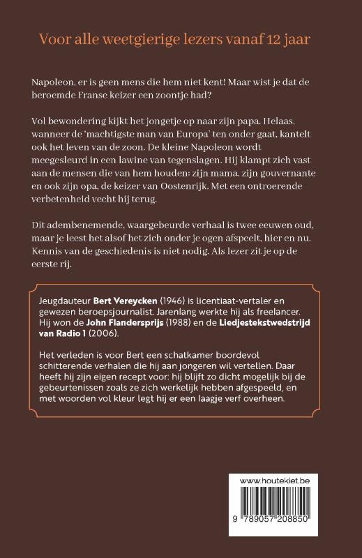 Achterkant van Hoe de zoon van Napoleon doodongelukkig werd
