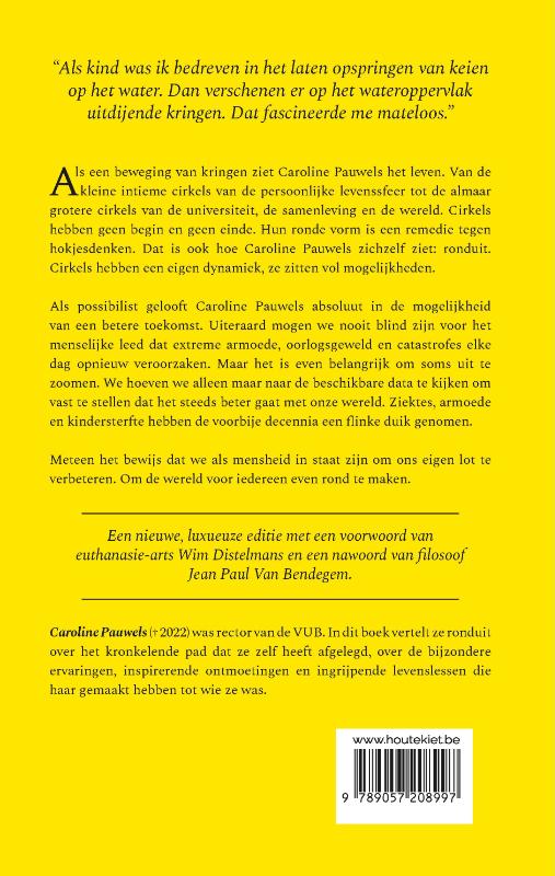 Achterkant van Ronduit heruitgave
